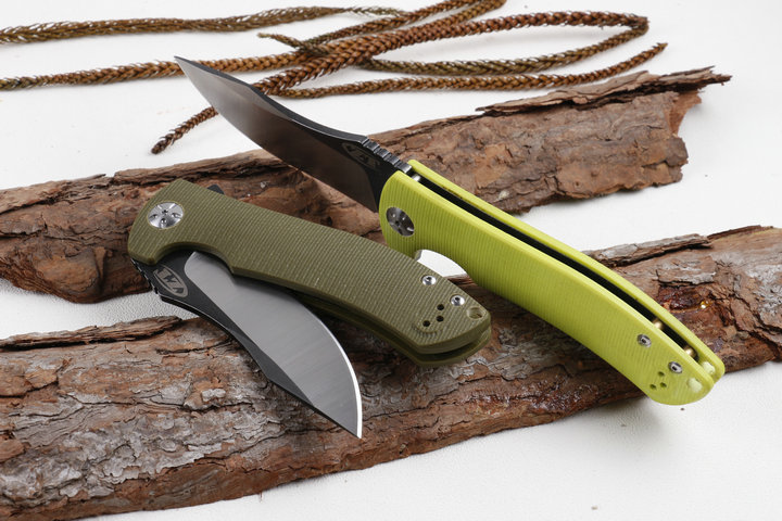 ZT0920 Zero Tolerance  two colors fast opening bearing folding knife UD405157